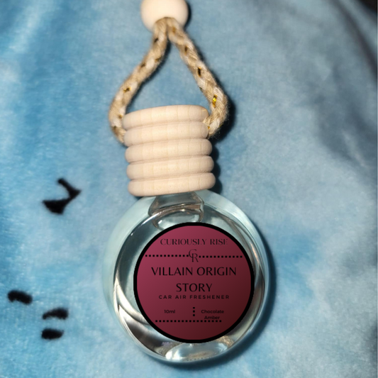 Villain Origin Story Car Air Freshener