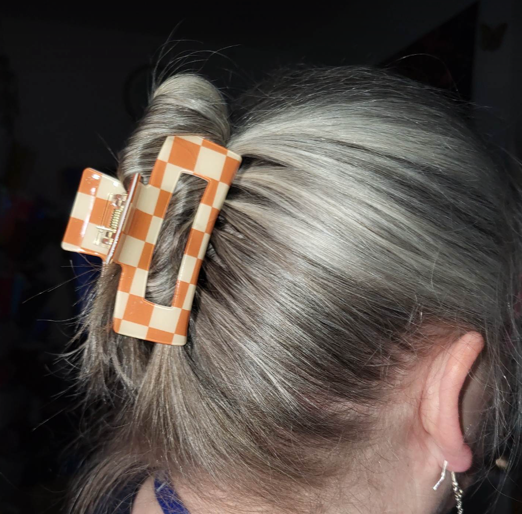 Bejeweled Hair Claw Clip