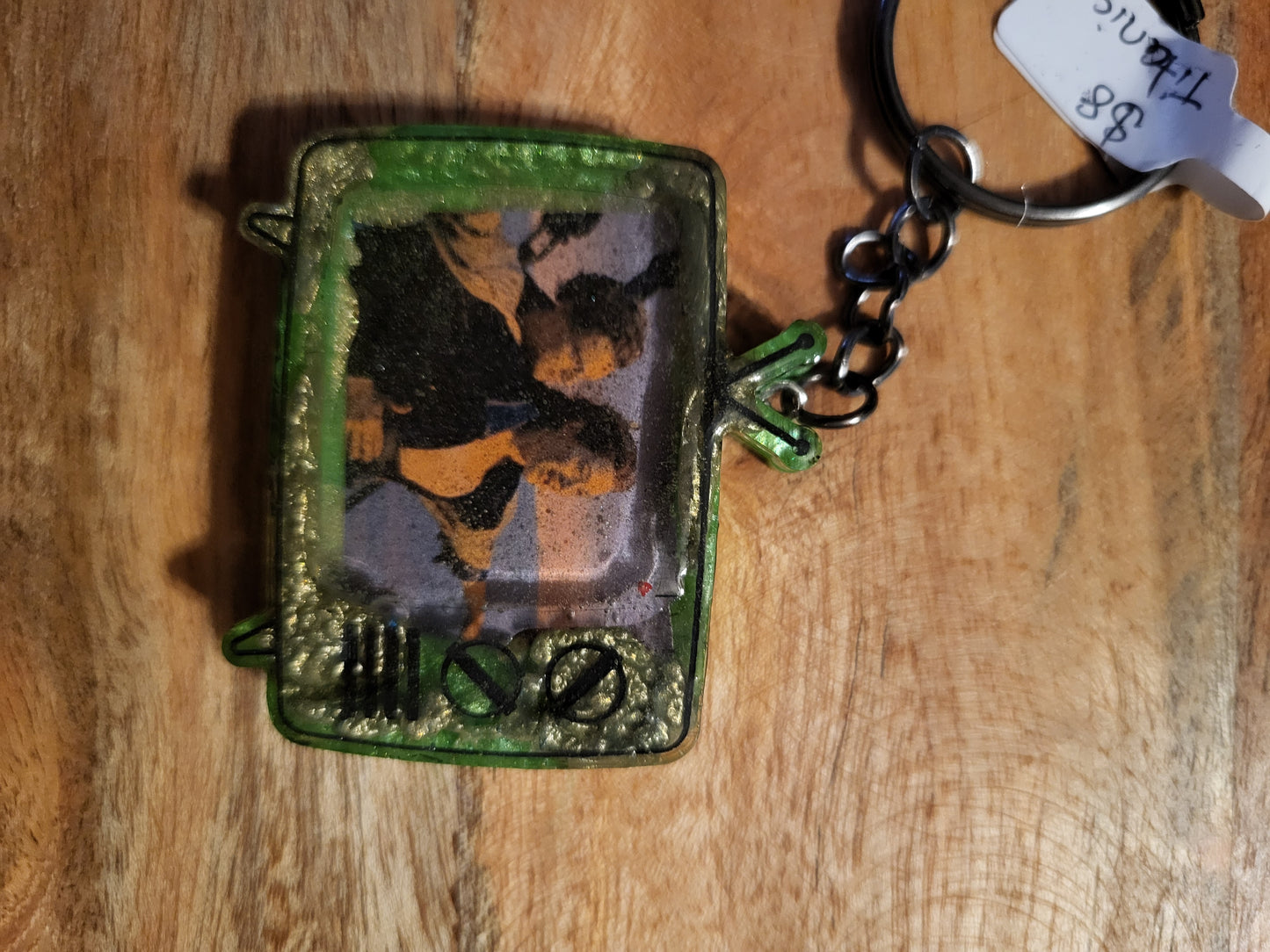 Retro TV Keychains