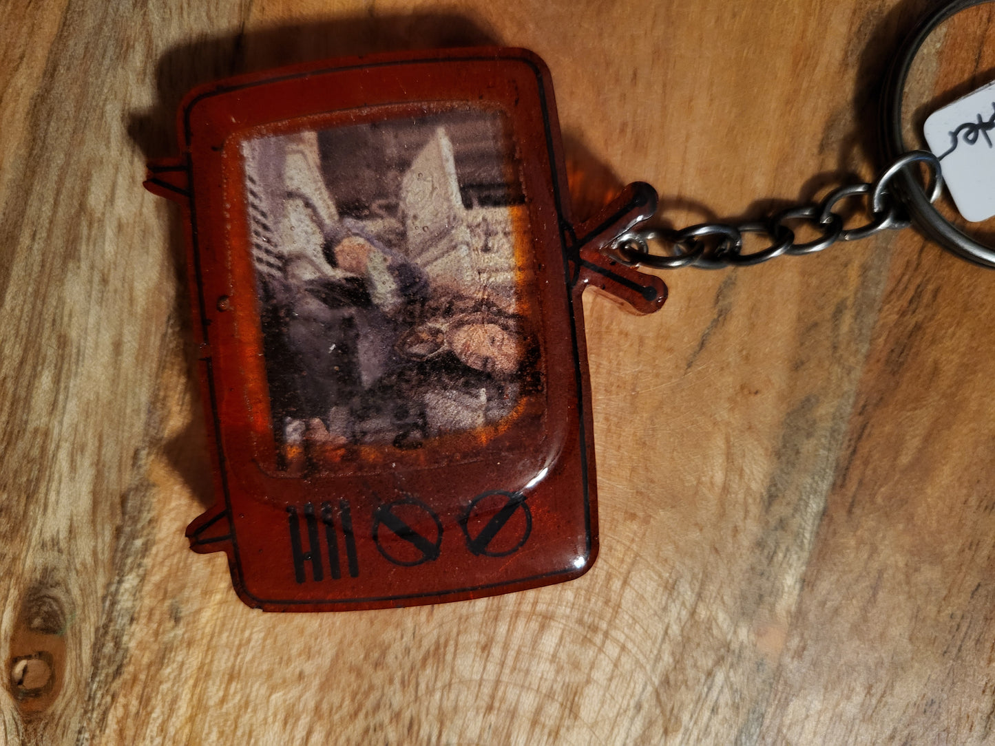 Retro TV Keychains