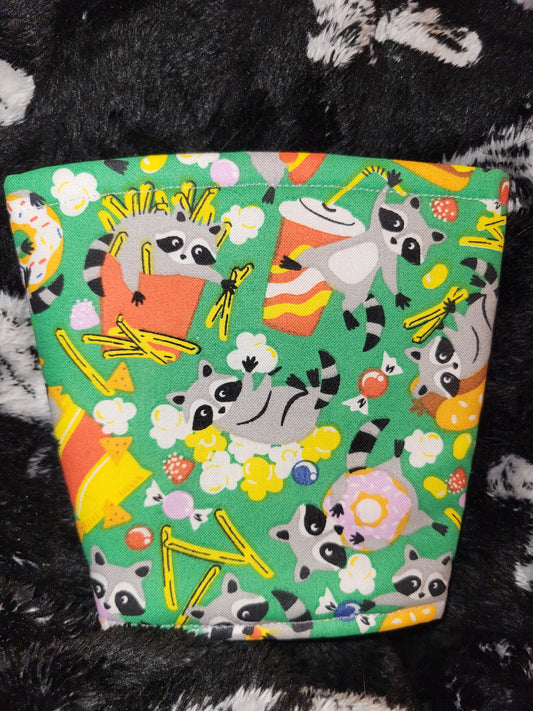 Trash Panda Food Fight Reversible Cup Coozie