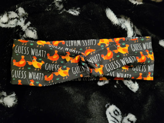 Guess What? Chicken Butt Twist Headband