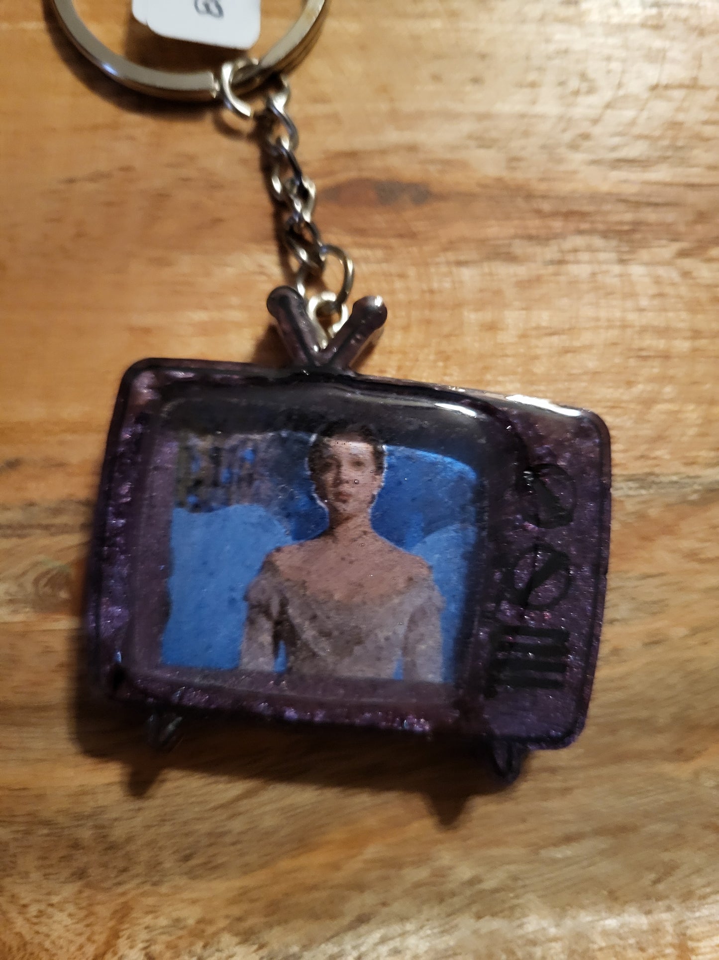 Retro TV Keychains