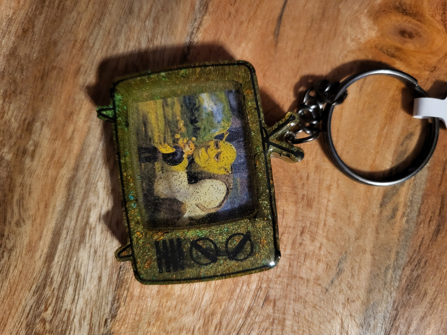 Retro TV Keychains