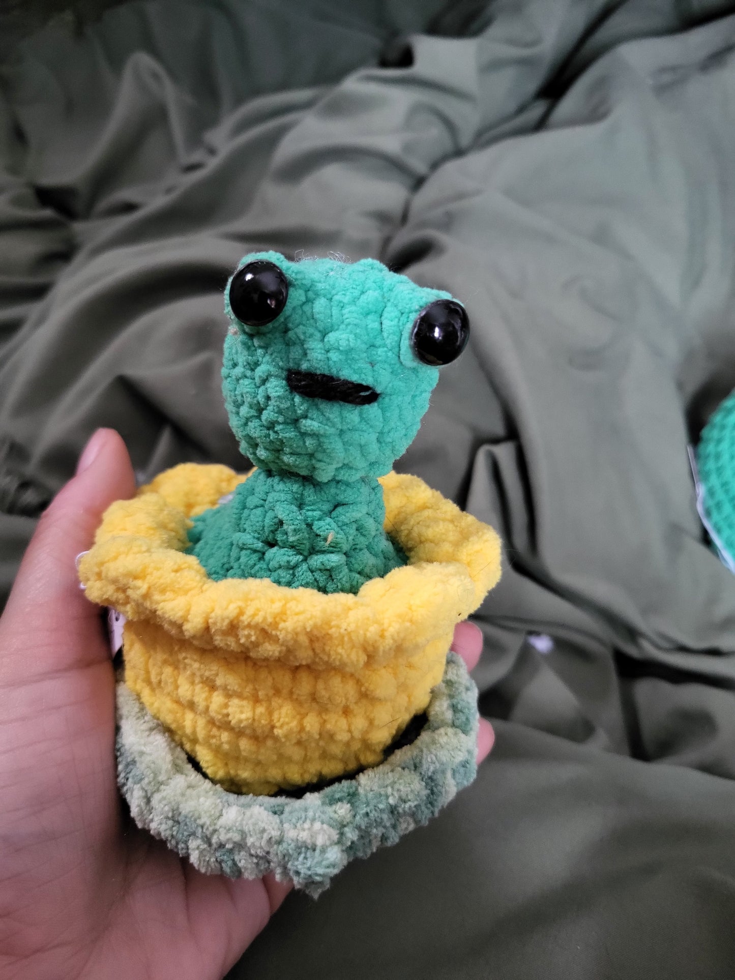 Popping Frog Plush
