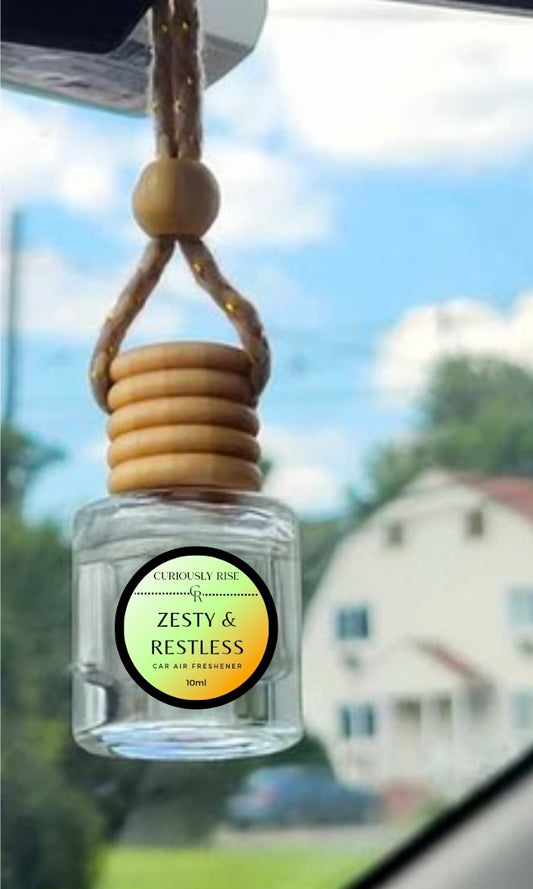 Zesty & Restless Car Air Freshener