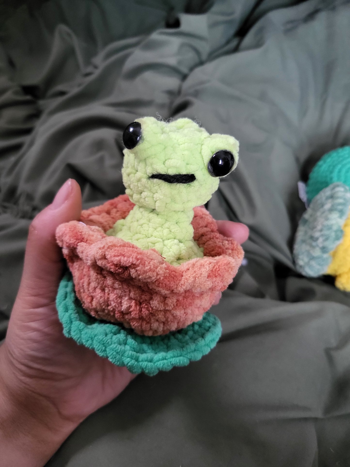 Popping Frog Plush