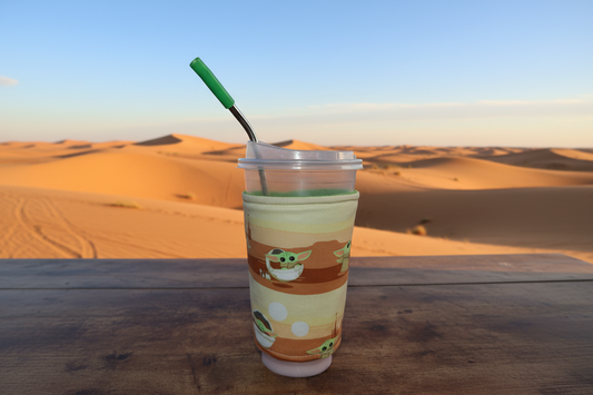 Tiny Alien Reversible Cup Coozie