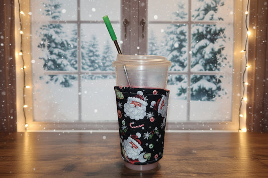 Santa Claus Reversible Cup Coozie
